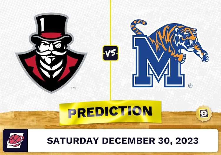 Austin Peay vs. Memphis Prediction, Odds, College Basketball Picks  [12/30/2023]