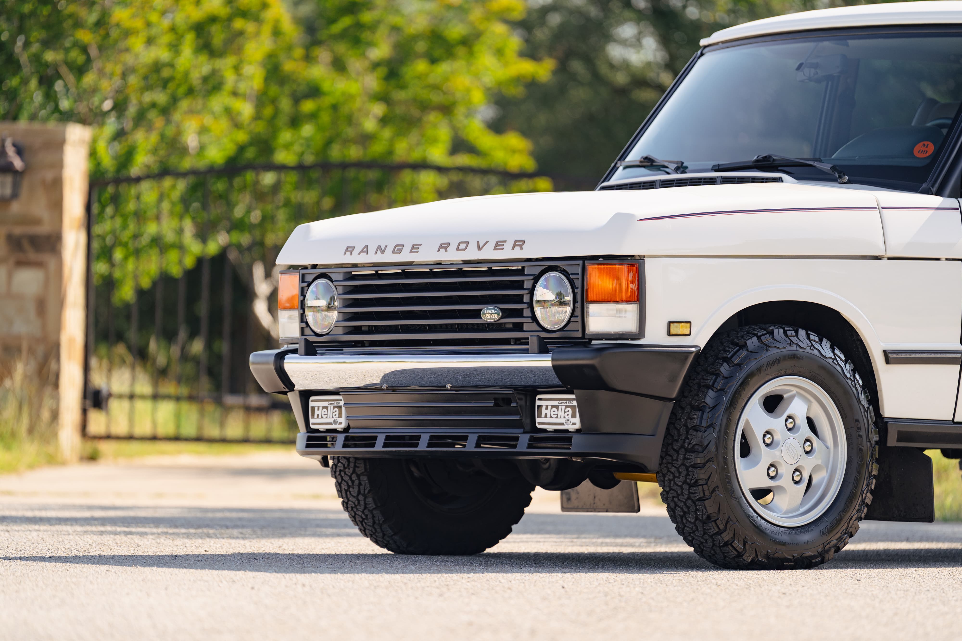 1995 White Land Rover Range Rover County Long Wheel Base in Austin, TX.