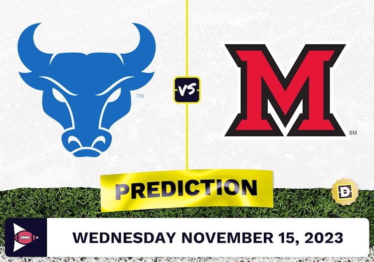 Buffalo vs. Miami Ohio CFB Prediction and Odds - November 15, 2023