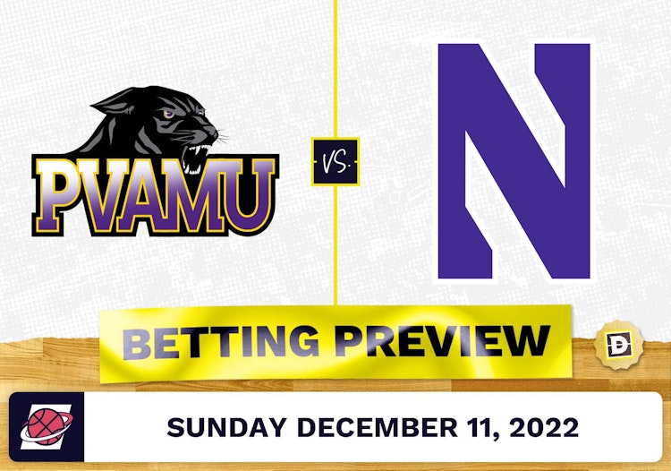 Prairie View A&M vs. Northwestern CBB Prediction and Odds - Dec 11, 2022