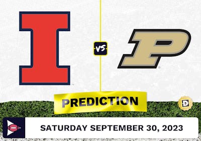 Illinois vs. Purdue CFB Prediction and Odds - September 30, 2023