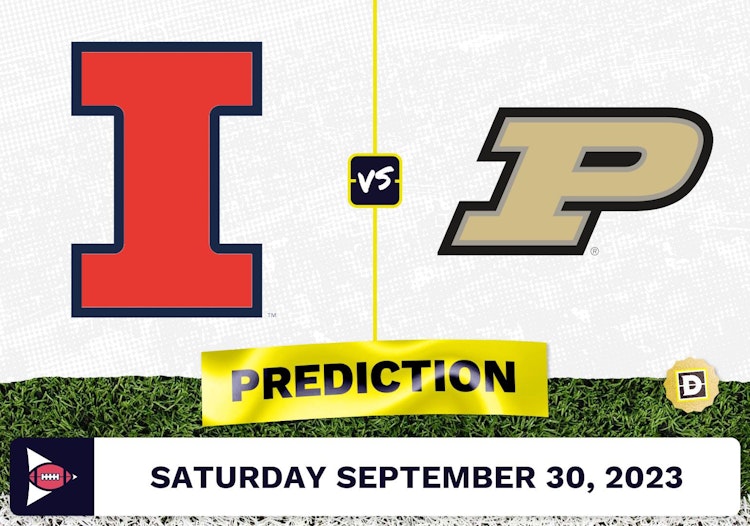 Illinois vs. Purdue CFB Prediction and Odds - September 30, 2023