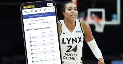 How to Use Dimers WNBA Player Projection Hub