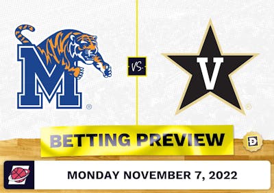 Memphis vs. Vanderbilt CBB Prediction and Odds - Nov 7, 2022