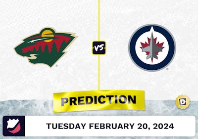 Minnesota Wild vs. Winnipeg Jets Prediction, Odds, NHL Picks [2/20/2024]