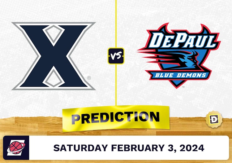 Xavier vs. DePaul Prediction, Odds, College Basketball Picks [2/3/2024]