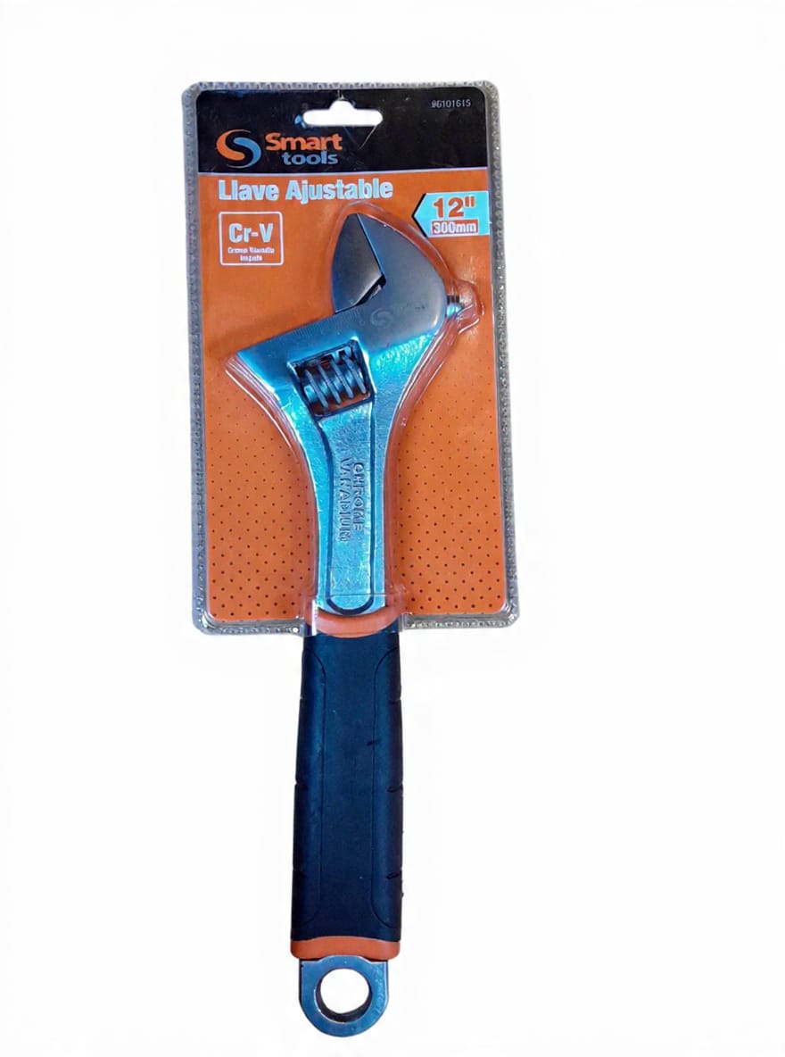 LLAVE FRANCESA AJUSTABLE DE 12 PULGADAS