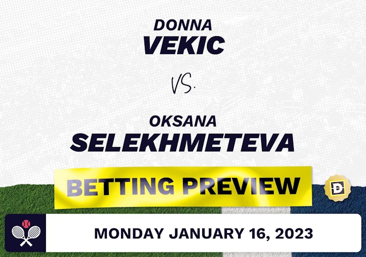 Donna Vekic vs. Oksana Selekhmeteva Predictions - Jan 17, 2023