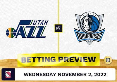 Jazz vs. Mavericks Prediction and Odds - Nov 2, 2022