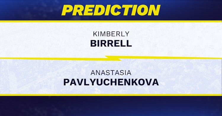 Kimberly Birrell vs Anastasia Pavlyuchenkova Tennis Prediction.