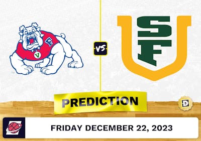 Fresno State vs. San Francisco Prediction, Odds, College Basketball Picks  [12/22/2023]