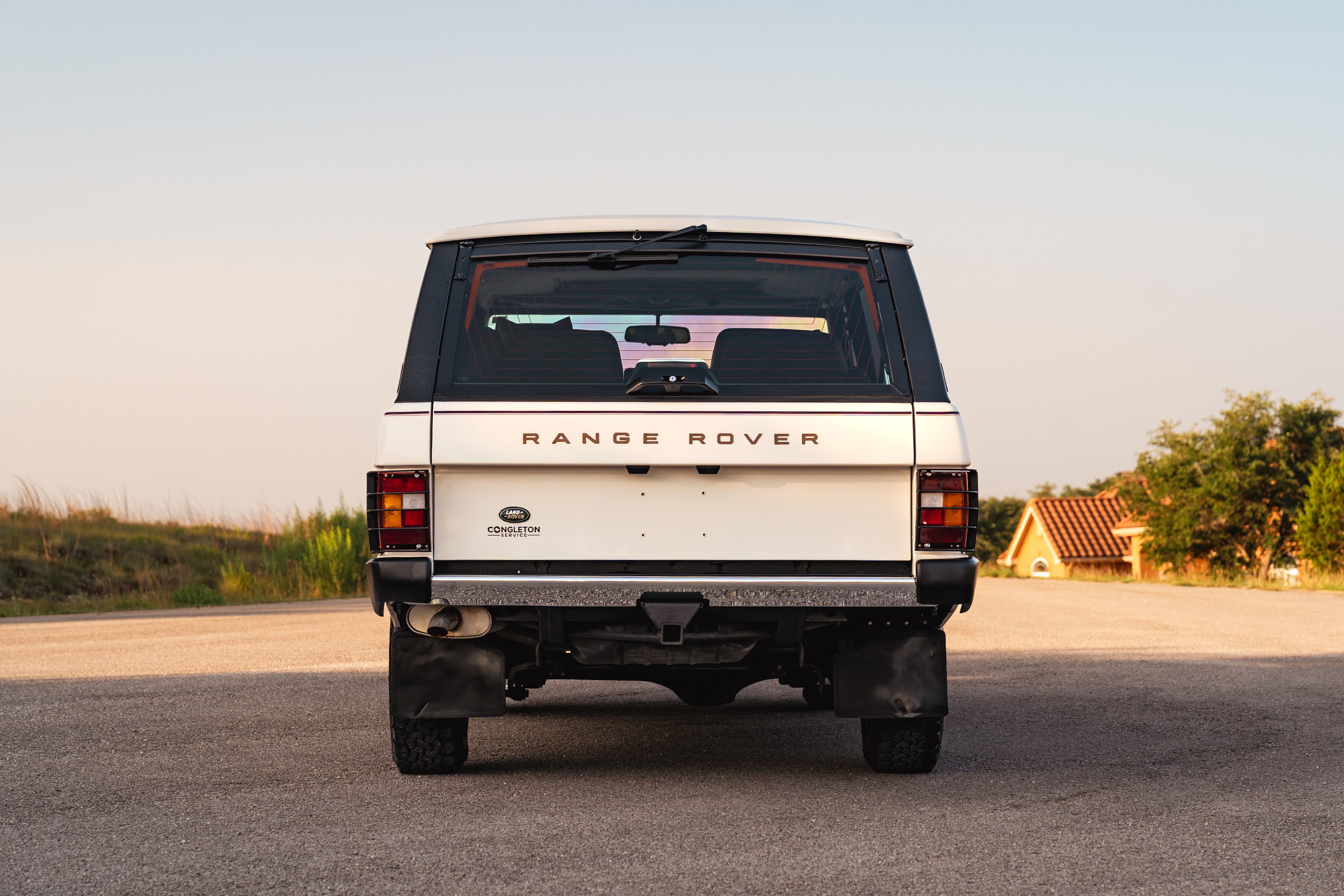 1995 White Land Rover Range Rover County Long Wheel Base in Austin, TX.