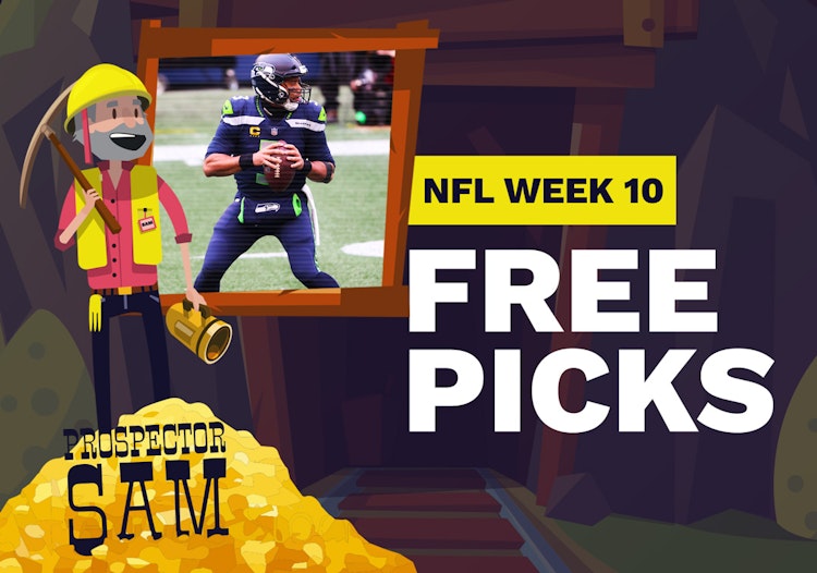 Free NFL 2021 Picks and Predictions – Prospector Sam's Week 10 Best Bets