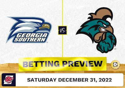 Georgia Southern vs. Coastal Carolina CBB Prediction and Odds - Dec 31, 2022