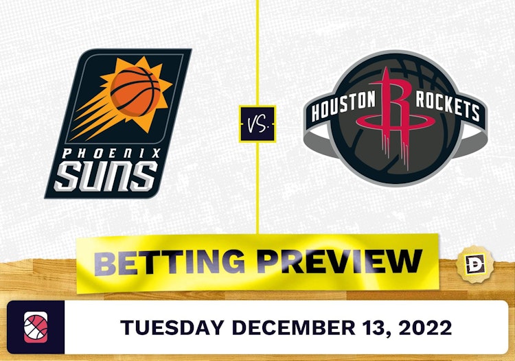 Suns vs. Rockets Prediction and Odds - Dec 13, 2022