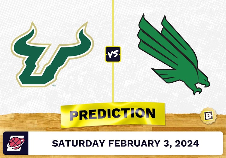 South Florida vs. North Texas Prediction, Odds, College Basketball Picks [2/3/2024]