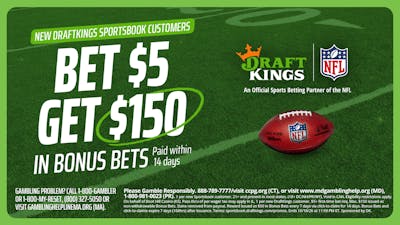 $150 DraftKings promo code upgraded for Browns vs. Steelers TNF