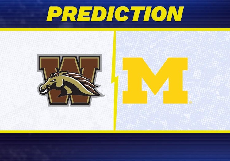 Western Michigan takes on Michigan in College Football action.