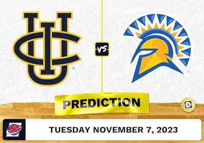 UC Irvine vs. San Jose State Basketball Prediction - November 7, 2023