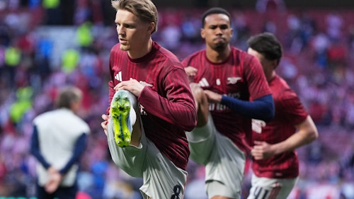 Arsenal vs. Atlético Madrid prediction odds are already reacting to Ødegaard, Havertz injury updates