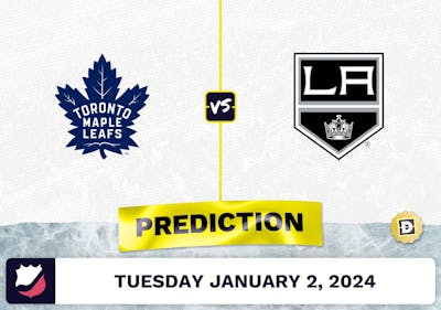 Toronto Maple Leafs vs. Los Angeles Kings Prediction, Odds, NHL Picks  [1/2/2024]