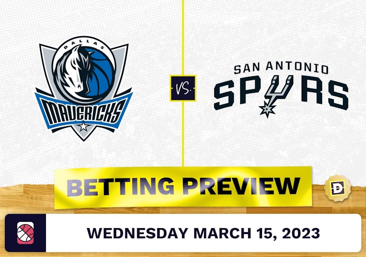 Mavericks vs. Spurs Prediction and Odds - Mar 15, 2023