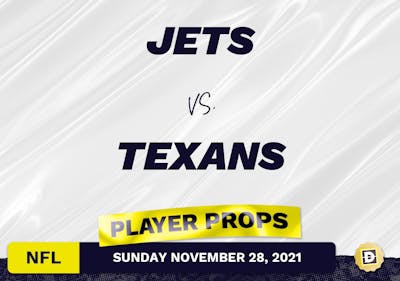 Jets vs. Texans Projected Player Stats - Nov 28, 2021