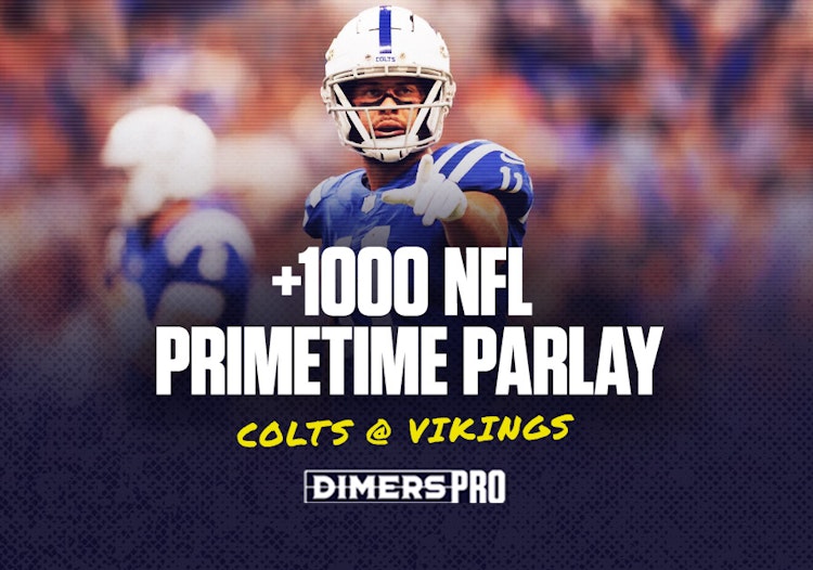 NFL, Sunday Night Football, parlay, SNF, Colts, Michael Pittman