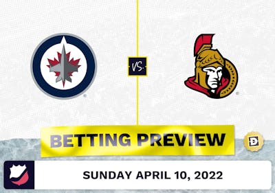 Jets vs. Senators Prediction and Odds - Apr 10, 2022