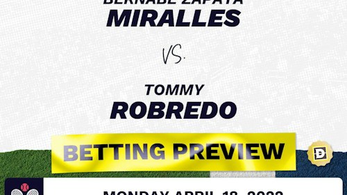 Bernabe Zapata Miralles vs. Tommy Robredo Predictions - Apr 18, 2022
