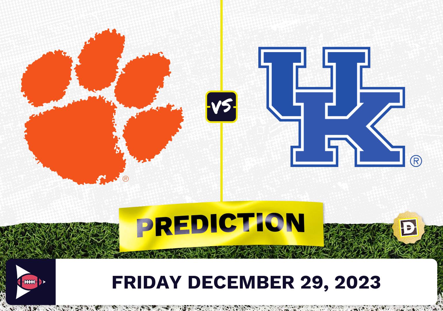 Clemson Vs. Kentucky Prediction, Odds, College Football Picks - Week 18 ...