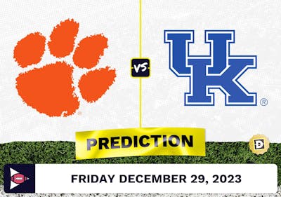 Clemson vs. Kentucky Prediction, Odds, College Football Picks - Week 18 [2023]