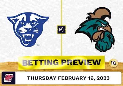 Georgia State vs. Coastal Carolina CBB Prediction and Odds - Feb 16, 2023