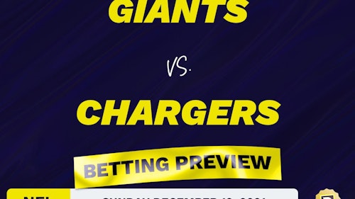 Giants vs. Chargers Predictions and Odds - Dec 12, 2021