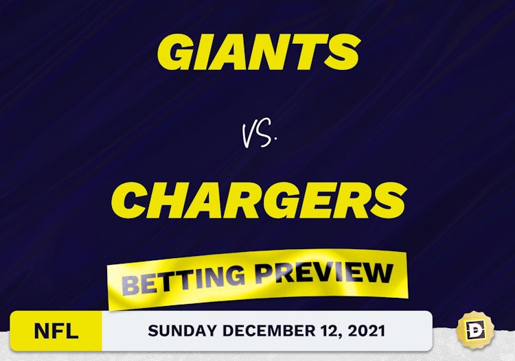 Giants vs. Chargers Predictions and Odds - Dec 12, 2021