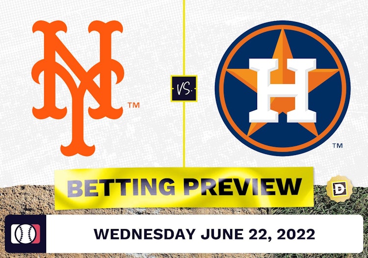 Mets vs. Astros Prediction and Odds - Jun 22, 2022