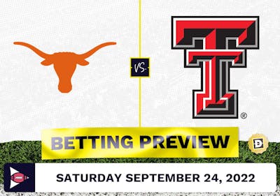 Texas vs. Texas Tech CFB Prediction and Odds - Sep 24, 2022