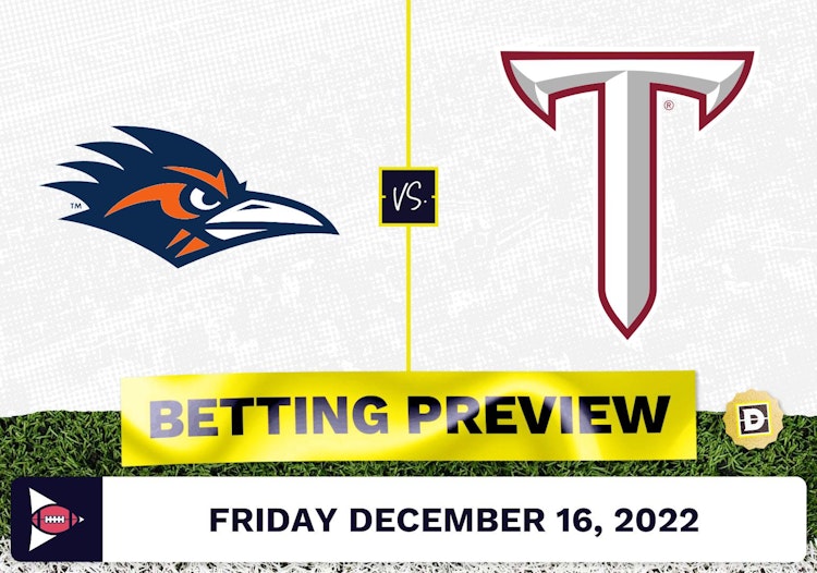 UTSA vs. Troy State CFB Prediction and Odds - Dec 16, 2022