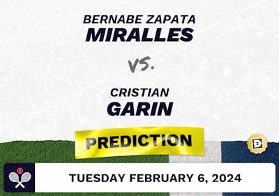 Bernabe Zapata Miralles vs. Cristian Garin Prediction, Odds, Picks for ATP Cordoba 2024