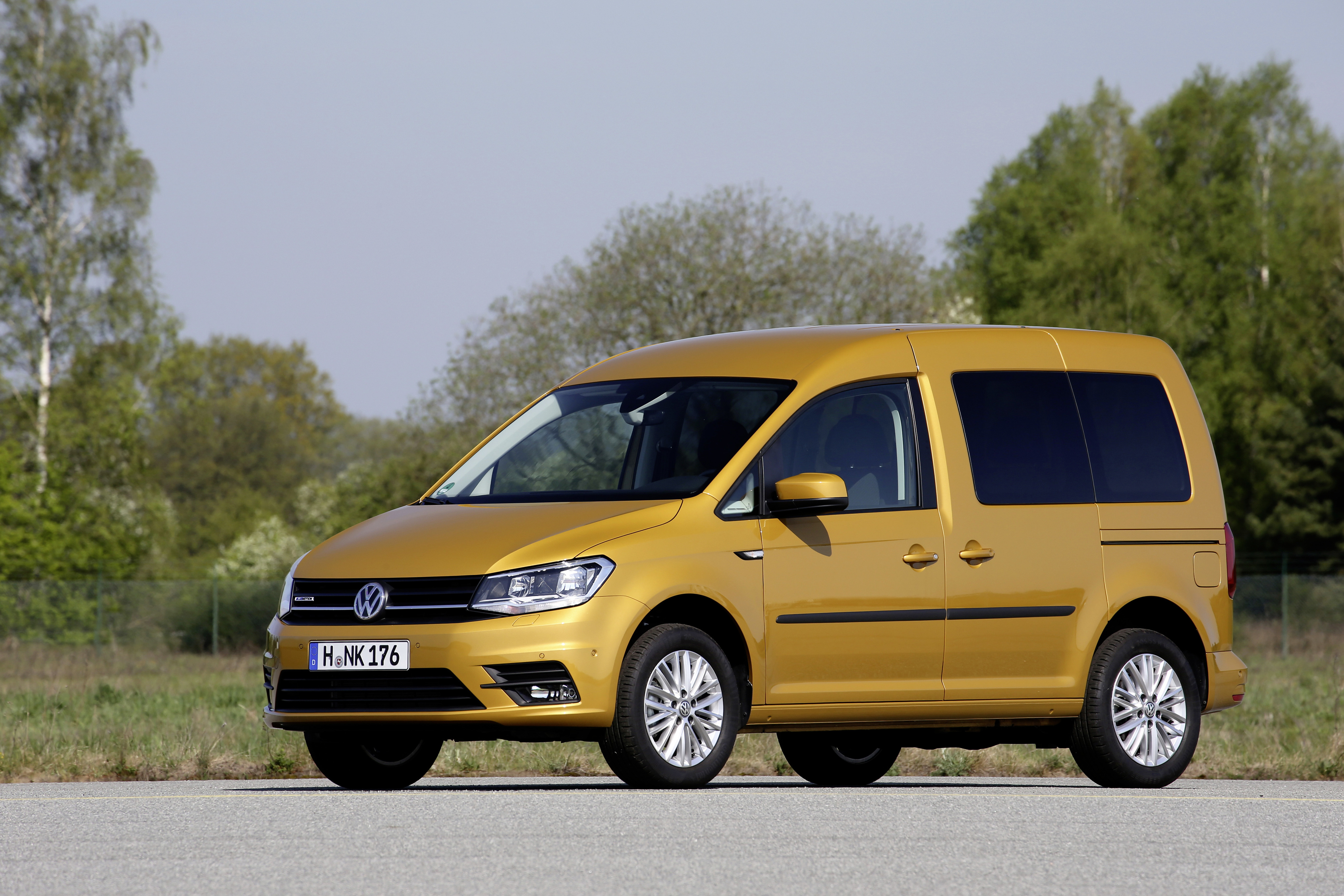 Ein VW Caddy.
