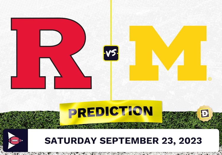 Rutgers vs. Michigan CFB Prediction and Odds - September 23, 2023