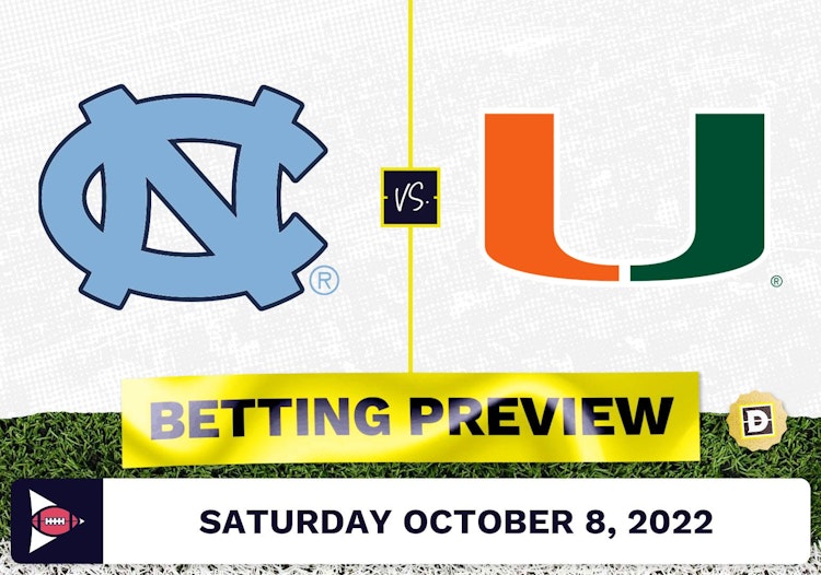 North Carolina vs. Miami Florida CFB Prediction and Odds - Oct 8, 2022