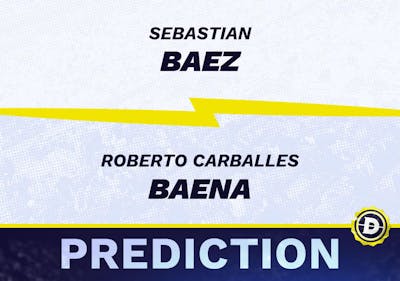 Sebastian Baez vs. Roberto Carballes Baena Prediction, Odds, Picks for ATP Geneva Open 2024