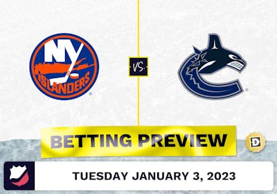 Islanders vs. Canucks Prediction and Odds - Jan 3, 2023