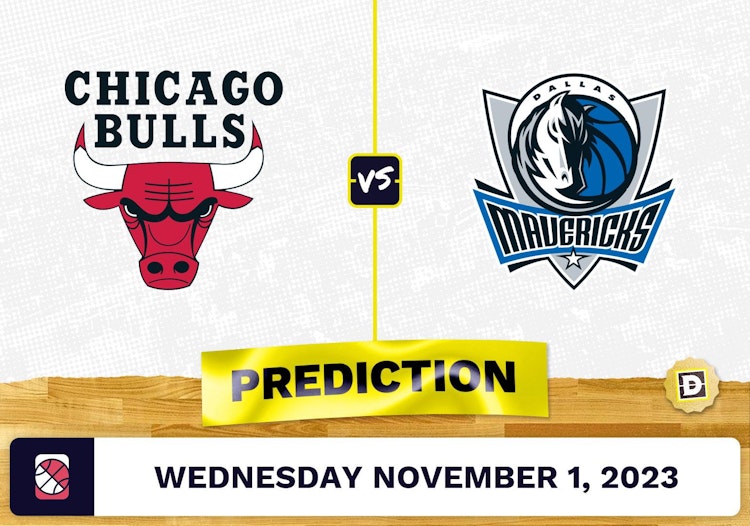 Bulls vs. Mavericks Prediction and Odds - November 1, 2023