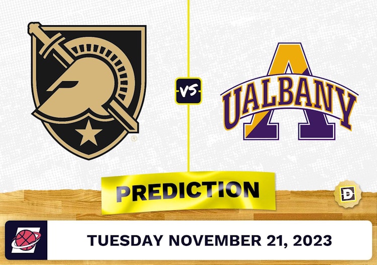 Army vs. Albany Basketball Prediction - November 21, 2023