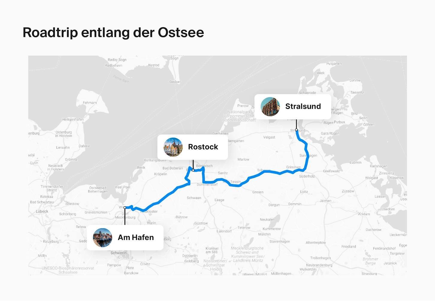 Roadtrip Ostdeutschland – Route: Roadtrip entlang der Ostsee
