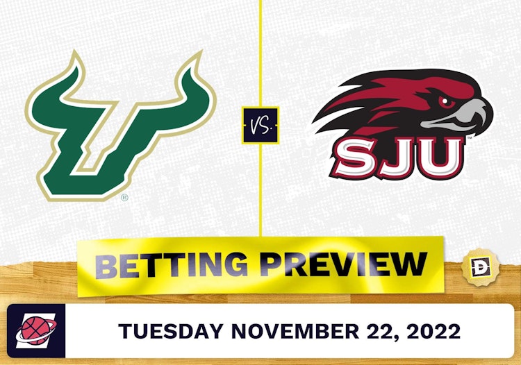 South Florida vs. Saint Joseph's (PA) CBB Prediction and Odds - Nov 22, 2022