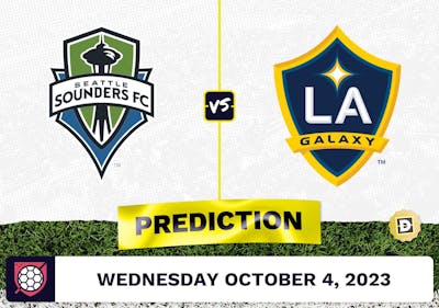 Seattle Sounders vs. LA Galaxy Prediction - October 4, 2023