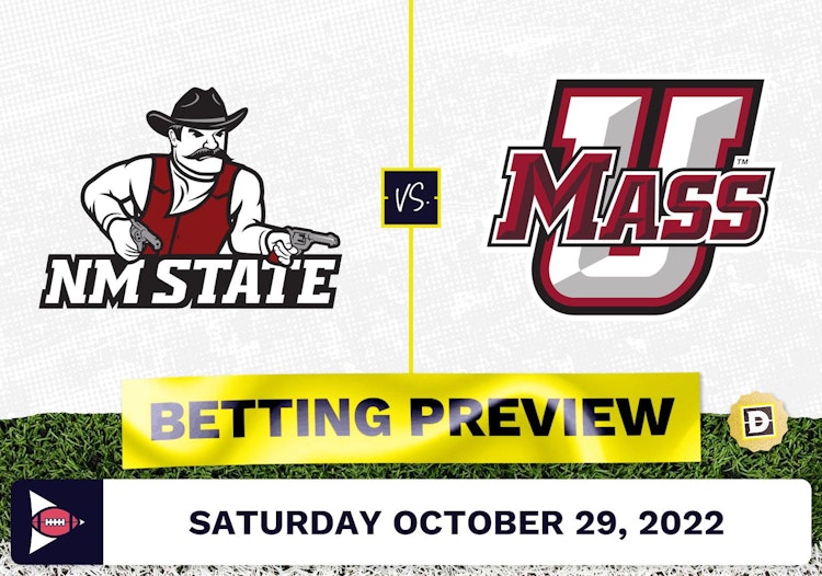 New Mexico State vs. Massachusetts CFB Prediction and Odds - Oct 29, 2022